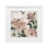«Budding Blush», reproduction sous verre encadrée de pivoines et de feuilles, design par Nan