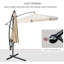 Brikene 265cm Tilt Cantilever Parasol-958161150