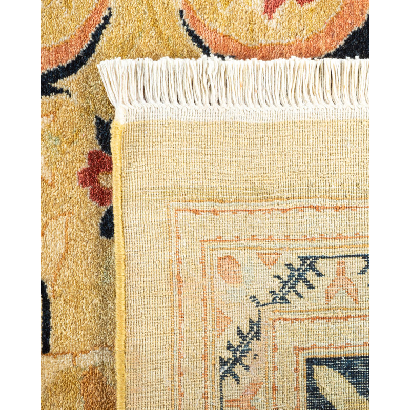 Classic One-of-a-Kind 9'4" X 11'10" Hand Knotted Area Rug