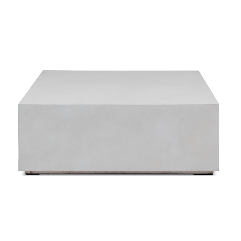 Kareen Coffee Table, Dark Gray, 16.5" H x 47.25" W x 47.25" D