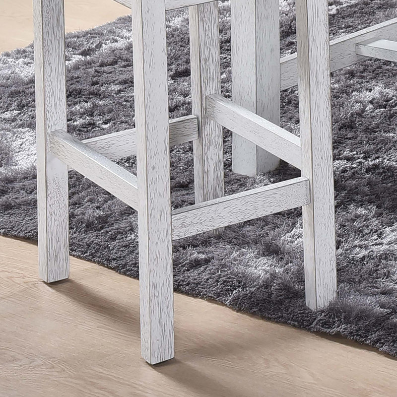 Ensemble de table de salle à manger 3 pièces avec espace de rangement pour les petits espaces