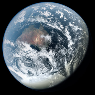 Australia From Space by Petedraper