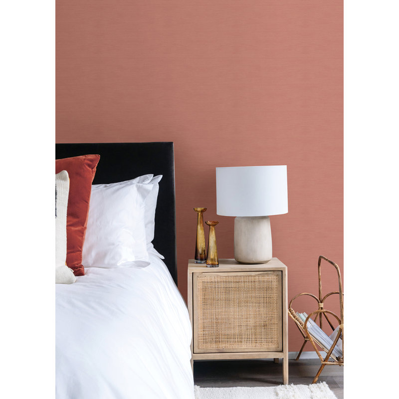 Vinyl Wallpaper Roll, Coral
