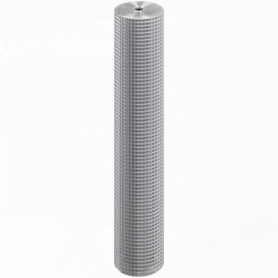 Hardware Cloth, 1/2 inch 36in x 50 ft 19 Gauge, Hot Dipped Galvanized Wire Mesh Roll, Chicken Wire Fencing, Wire Mesh for Rabbit Cages, Garden, Small Rodents
