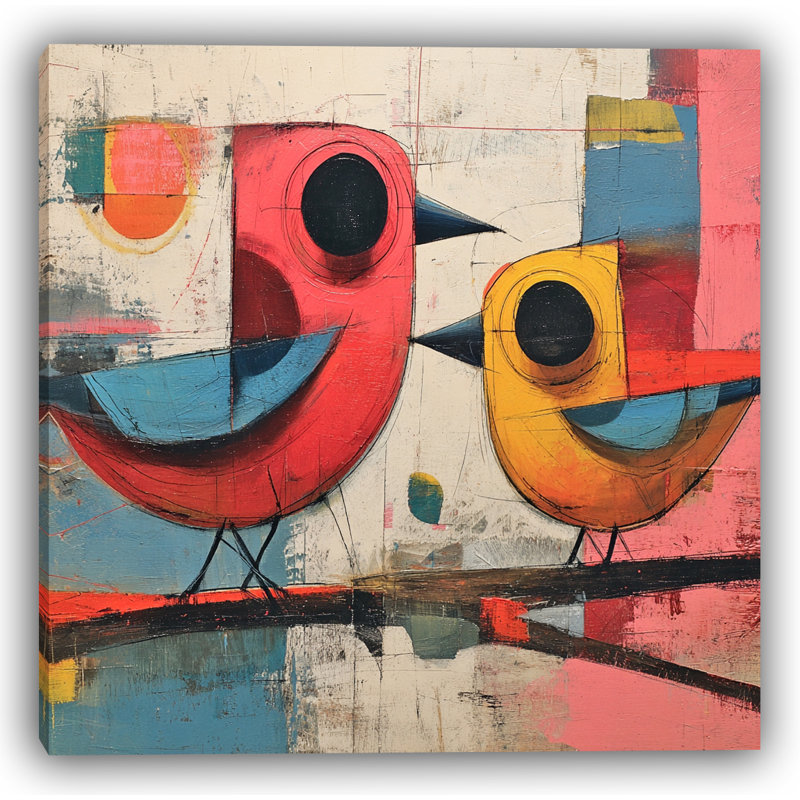 Vibrant Feathered Companions in Conversation
