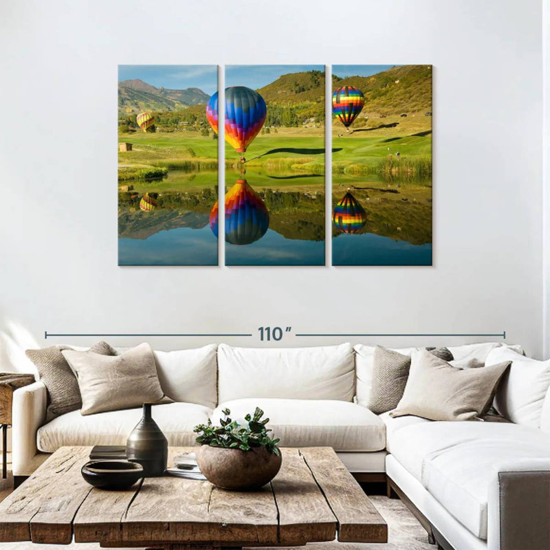 Snowmass Balloon Festival, H 48 po x l 74 po