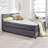Alwyn Home Ornithogale 20'' Plush Memory Foam Mattress and Box Spring-49180182