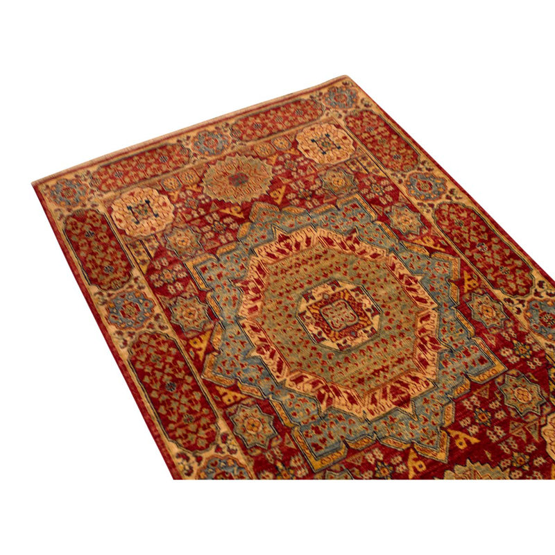 Tapis en laine / coton tissé à la main