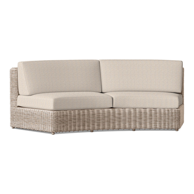 Sag Harbor Outdoor 2 - Seat Loveseat, Demo Putty, Sag Harbor Oyster