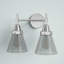 Éclairage pour meuble-lavabo à 2 lumières 17 po Caden Cone-320144485-276686802-363304681