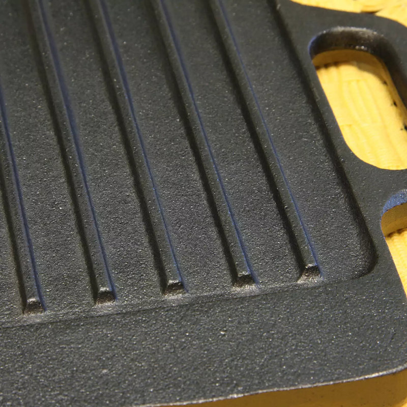Addlestone 17-inch Reversible Cast Iron Griddle, Preseasoned Flat Top Grill Plate For Stovetop, Oven, And Campfire Cooking