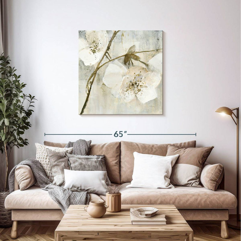 Elegance II Greige, 36" H x 36" W