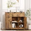 Buffet de 35,4 po de largeur avec 3 tiroirs et 3 tablettes réglables, armoire avec 2 portes, armoire d'appoint-111377210
