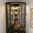 77.5”H Corner China Cabinet