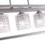 Lustre pour îlot de cuisine carré / rectangulaire à 5 lumières Critchfield-45858559