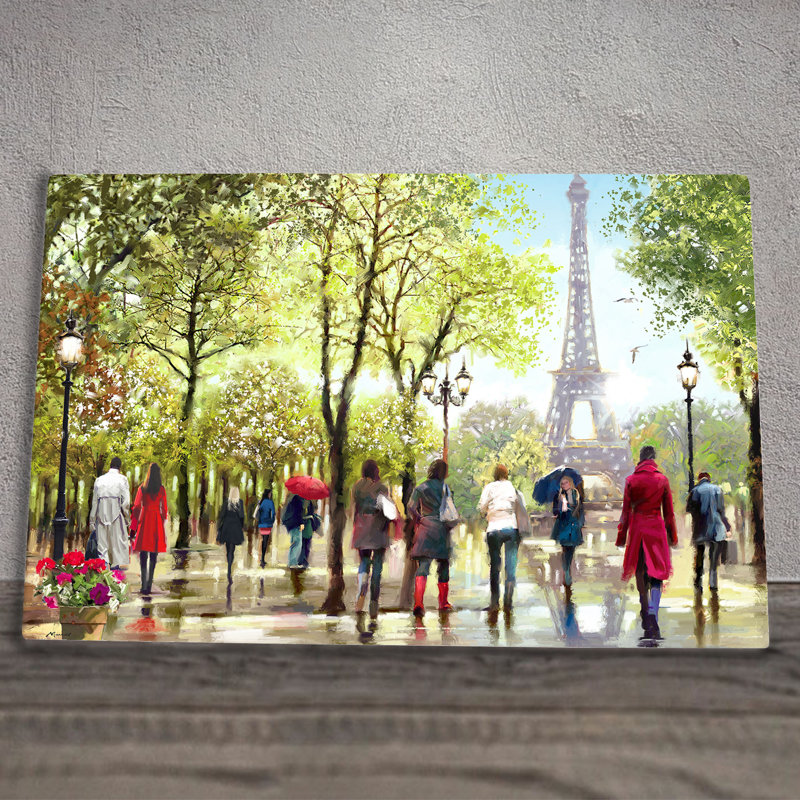 MACNEIL STUDIOS Traditional Cities & Countries Wall Decor on Ceramic