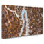 Bend In The Forest Road Painting - Wrapped Canvas-56654707