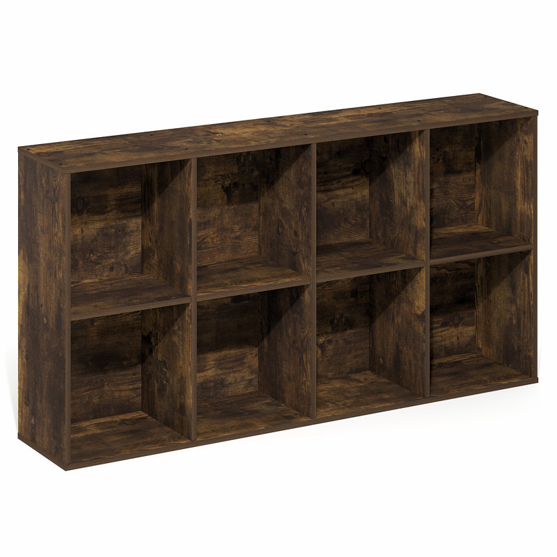 Aménagement et rangement pour garde-robe, Organisateur de placard à 8 cubes, Rangement de placard avec étagères ouvertes, pour garde-robe, bureau, couloir, pin ambré