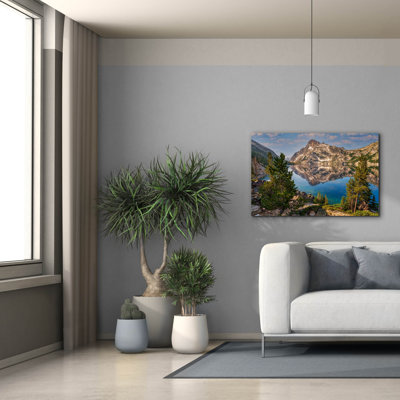 «Sawtooth Lake» par Rick Berk, art mural sur toile