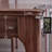 Natural solid wood large board table set-110329031