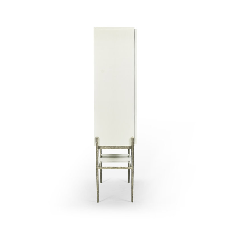 Water Solid Wood Bar Cabinet