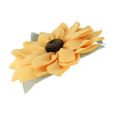 Couronne de tournesol pour porte d'entrée à l'extérieur de tournesol décoration murale couronne de toile de jute artificielle pour guirlande rustique fête des abeilles signe de bienvenue décoration