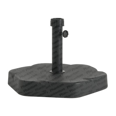 Hex Shape Outdoor 65Pound Black Umbrella Base