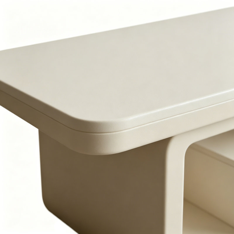 Glendenning, Crème, Blanc, H 17,71 po x L 35,43 po x l 19,68 po