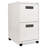 14.96'' Wide 2 -Drawer Mobile Steel File Cabinet-15288128