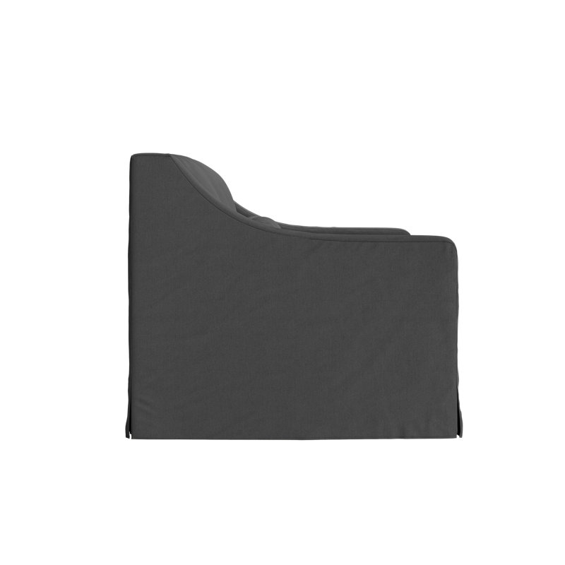 Evergreen Loveseat, Fog Hemp Blend