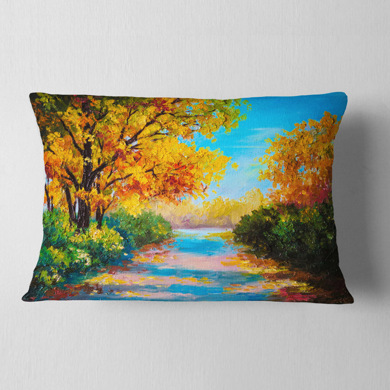 Coussin Schafer Landscape Autumn Forest