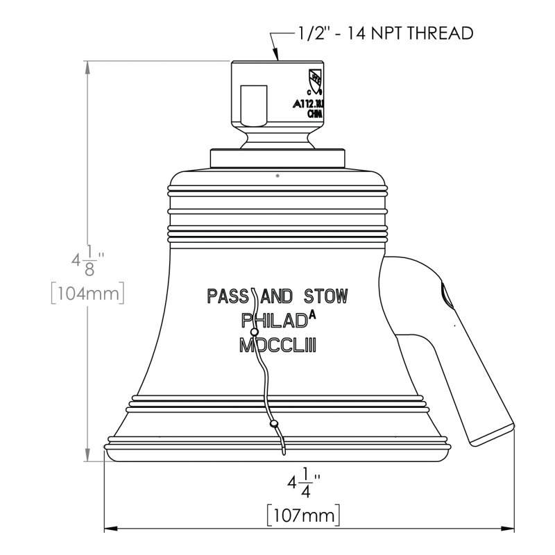 Multi Function Adjustable Shower Head, 1.75 GPM