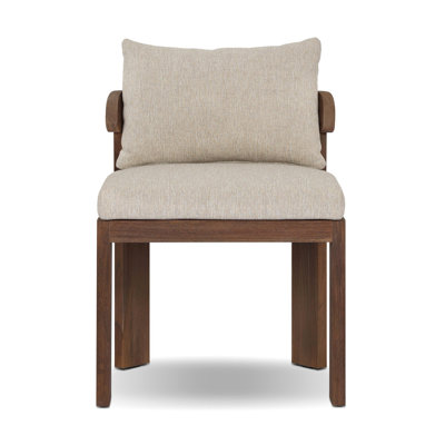 Chaise de salle à manger sans accoudoirs Aarav