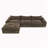 Compressed Sofa with High Density Foam-1296917959