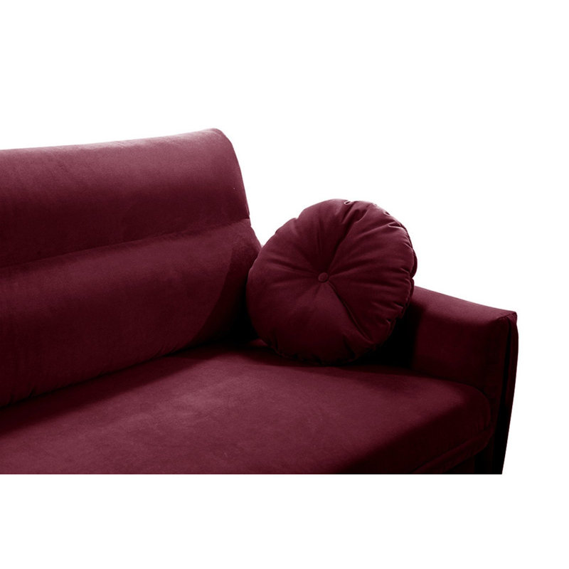 Bhumi 3 - Piece Living Room Set, Burgundy
