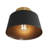Lovettsville 1-Light E26 Empire Modern Industrial Close to Ceiling Semi-Flush Mount Light Fixtures-1992085173