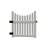 Classic Nantucket Deluxe Arbor with Gate