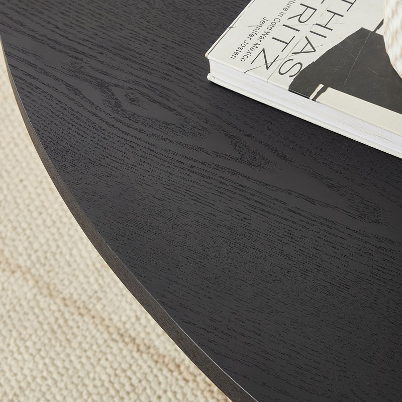 MDF Nesting Coffee Table Set, Black