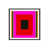 Espresso Single Picture Framed