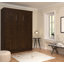 Lit escamotable mural peu encombrant Arlex pour chambre d'amis ou bureau personnel-453432082-406339235