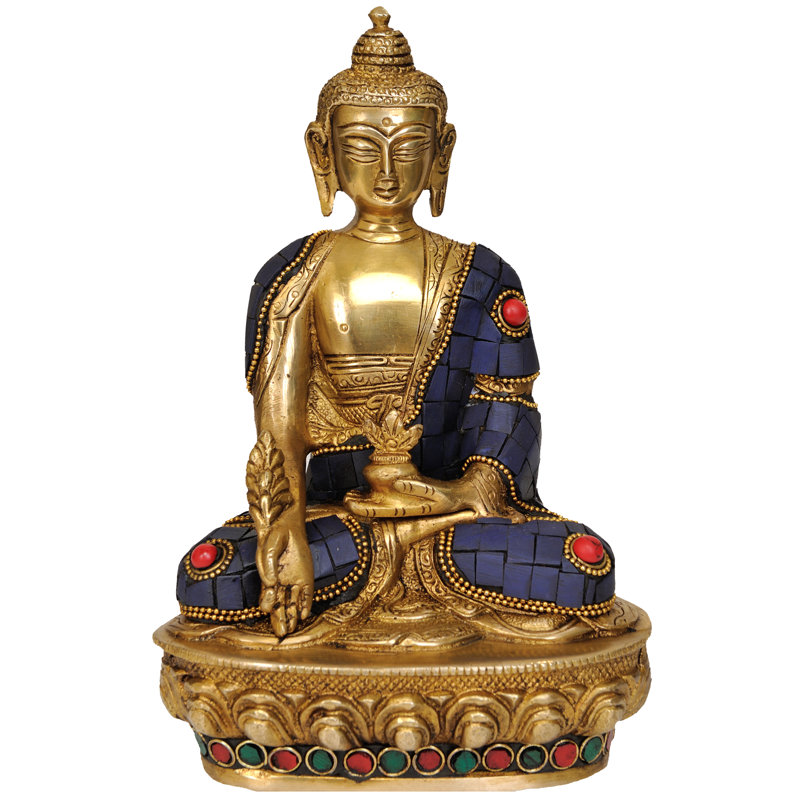 Bouddha tibétain bouddhiste lapis de la guérison
