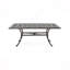 Patio/Outdoor Rectangular Cast Aluminum Dining Table