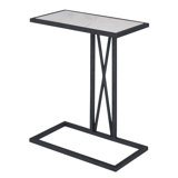 Medallion Marble Frame End Table