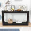 Console en bois avec pieds courbés-301790977
