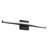 23.62" Black Modern LED Wall Sconce - Dimmable 5-Color Adjustable Light Fixture With Acrylic Shade, Hardwired, For Bedroom, Hallway, Entryway Lighting-1338880370-1338880368