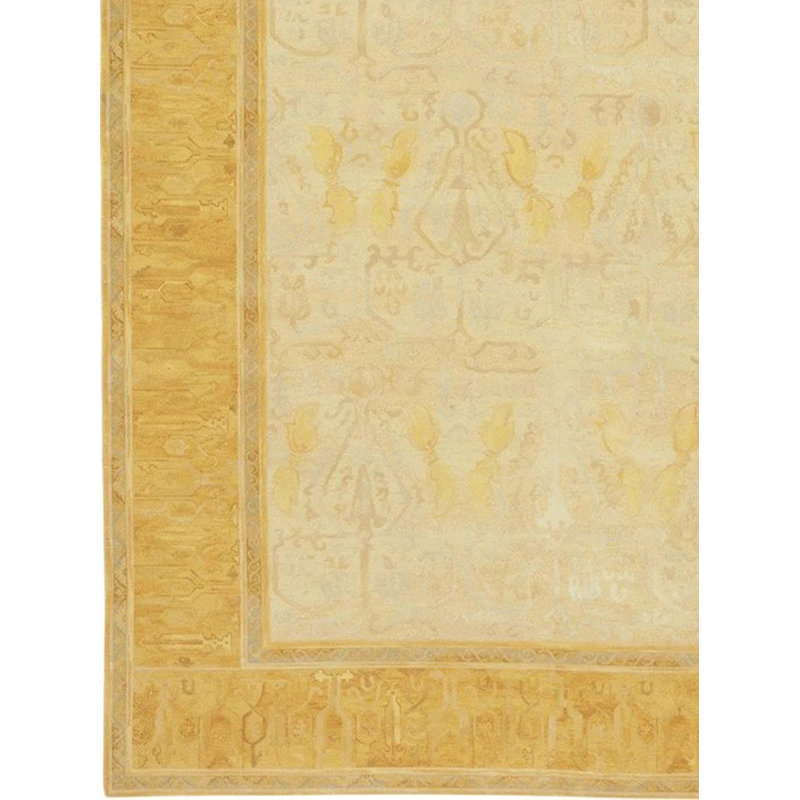 Savonile Ravenna Azm Silk Oriental Area Rug, Rectangle 10'2" x 14'2"