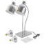 Lampe chauffante 500 W à 2 têtes-875847763