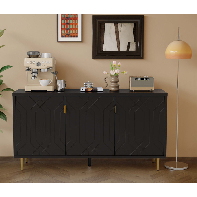 Buffet Chesire 65 ", Noir