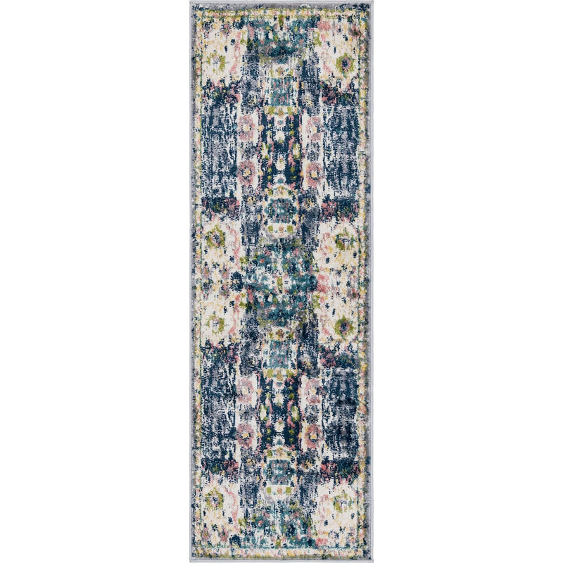 Endel Abstract Indoor Rug, Runner 2' x 6'