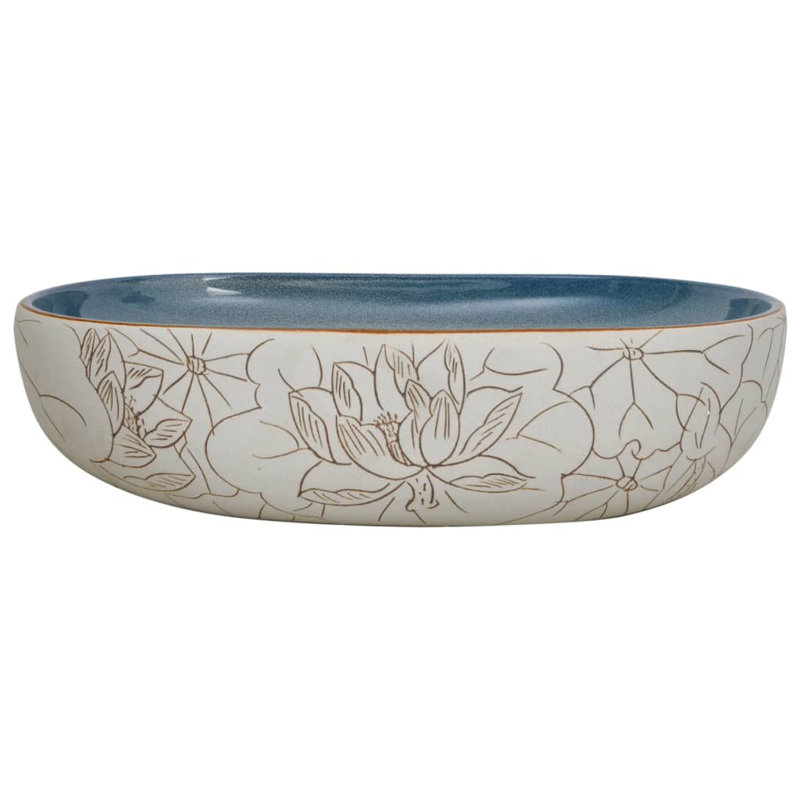 ClassicLiving Weist 59mm L x 40mm W Ceramic Oval Sink